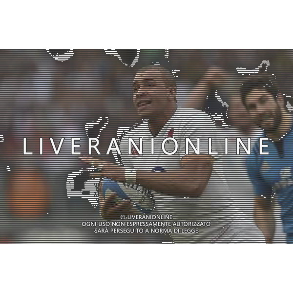 RBS 6 Nazioni Rugby 2016 2 giornata - Italia vs Inghilterra - Roma - 14.02.2016 - Stadio Olimpico - nella foto: Jonathan Joseph / Ph. Corradetti - Ag. Aldo Liverani sas