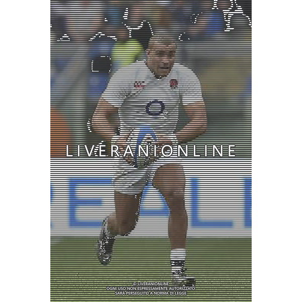 RBS 6 Nazioni Rugby 2016 2 giornata - Italia vs Inghilterra - Roma - 14.02.2016 - Stadio Olimpico - nella foto: Jonathan Joseph / Ph. Corradetti - Ag. Aldo Liverani sas