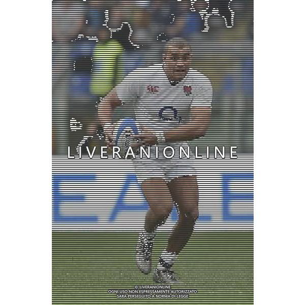 RBS 6 Nazioni Rugby 2016 2 giornata - Italia vs Inghilterra - Roma - 14.02.2016 - Stadio Olimpico - nella foto: Jonathan Joseph / Ph. Corradetti - Ag. Aldo Liverani sas