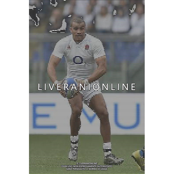 RBS 6 Nazioni Rugby 2016 2 giornata - Italia vs Inghilterra - Roma - 14.02.2016 - Stadio Olimpico - nella foto: Jonathan Joseph / Ph. Corradetti - Ag. Aldo Liverani sas