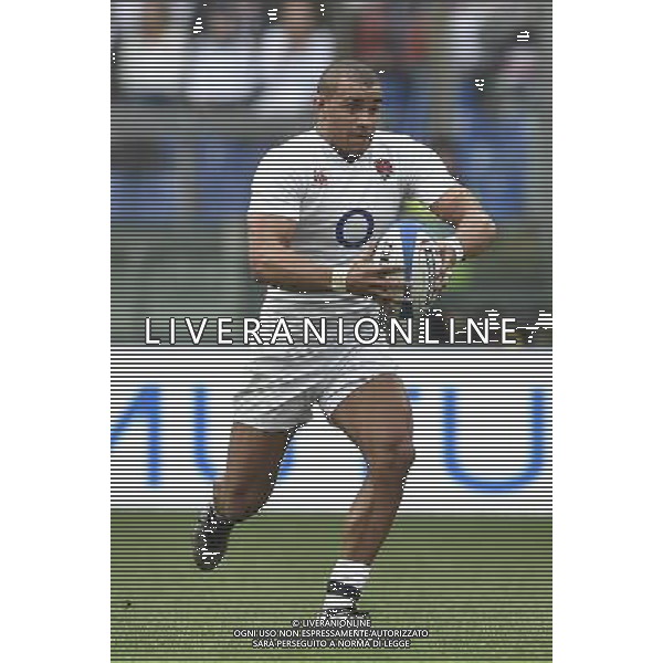 RBS 6 Nazioni Rugby 2016 2 giornata - Italia vs Inghilterra - Roma - 14.02.2016 - Stadio Olimpico - nella foto: Jonathan Joseph / Ph. Corradetti - Ag. Aldo Liverani sas