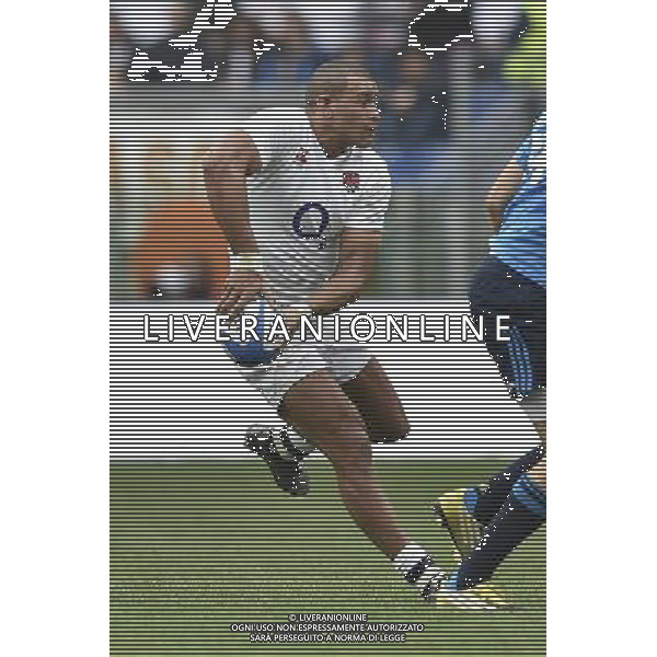 RBS 6 Nazioni Rugby 2016 2 giornata - Italia vs Inghilterra - Roma - 14.02.2016 - Stadio Olimpico - nella foto: Jonathan Joseph / Ph. Corradetti - Ag. Aldo Liverani sas