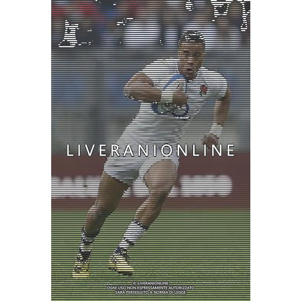 RBS 6 Nazioni Rugby 2016 2 giornata - Italia vs Inghilterra - Roma - 14.02.2016 - Stadio Olimpico - nella foto: Anthony Watson / Ph. Corradetti - Ag. Aldo Liverani sas