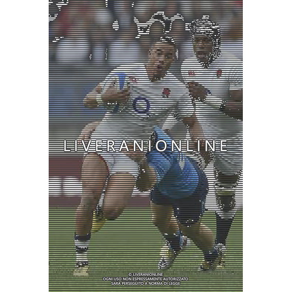 RBS 6 Nazioni Rugby 2016 2 giornata - Italia vs Inghilterra - Roma - 14.02.2016 - Stadio Olimpico - nella foto: Anthony Watson / Ph. Corradetti - Ag. Aldo Liverani sas