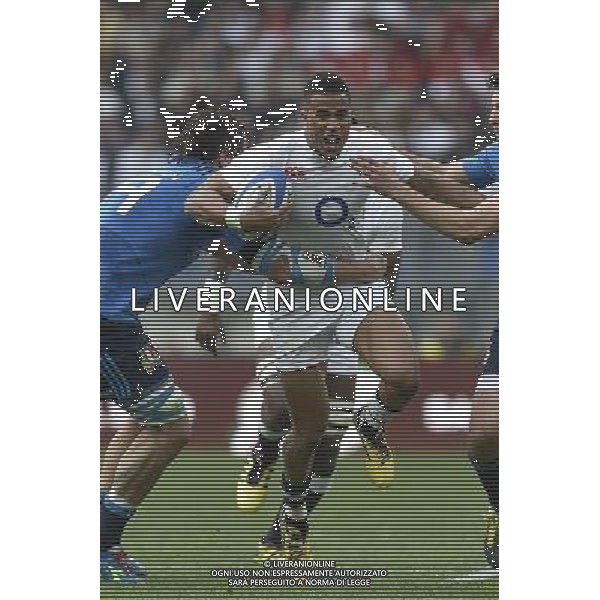 RBS 6 Nazioni Rugby 2016 2 giornata - Italia vs Inghilterra - Roma - 14.02.2016 - Stadio Olimpico - nella foto: Anthony Watson / Ph. Corradetti - Ag. Aldo Liverani sas