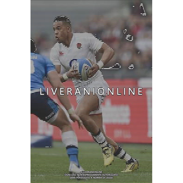 RBS 6 Nazioni Rugby 2016 2 giornata - Italia vs Inghilterra - Roma - 14.02.2016 - Stadio Olimpico - nella foto: Anthony Watson / Ph. Corradetti - Ag. Aldo Liverani sas