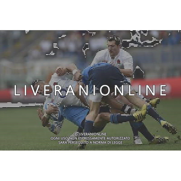 RBS 6 Nazioni Rugby 2016 2 giornata - Italia vs Inghilterra - Roma - 14.02.2016 - Stadio Olimpico - nella foto: Anthony Watson / Ph. Corradetti - Ag. Aldo Liverani sas