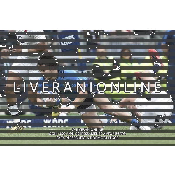 RBS 6 Nazioni Rugby 2016 2 giornata - Italia vs Inghilterra - Roma - 14.02.2016 - Stadio Olimpico - nella foto: Michele Campagnaro / Ph. Corradetti - Ag. Aldo Liverani sas