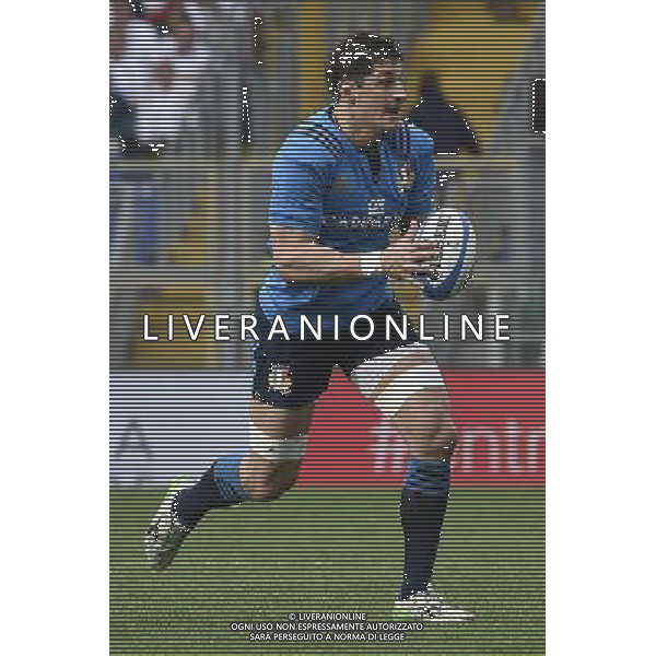RBS 6 Nazioni Rugby 2016 2 giornata - Italia vs Inghilterra - Roma - 14.02.2016 - Stadio Olimpico - nella foto: Alessandro Zanni / Ph. Corradetti - Ag. Aldo Liverani sas