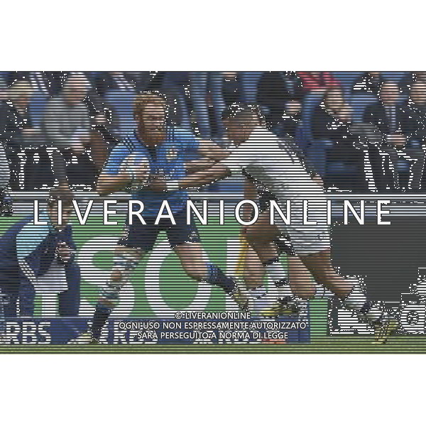 RBS 6 Nazioni Rugby 2016 2 giornata - Italia vs Inghilterra - Roma - 14.02.2016 - Stadio Olimpico - nella foto: Gonzalo Garcia / Ph. Corradetti - Ag. Aldo Liverani sas