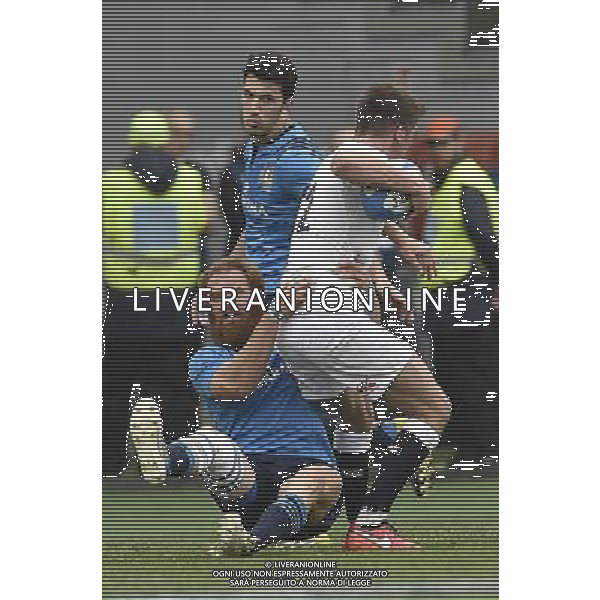 RBS 6 Nazioni Rugby 2016 2 giornata - Italia vs Inghilterra - Roma - 14.02.2016 - Stadio Olimpico - nella foto: Gonzalo Garcia / Ph. Corradetti - Ag. Aldo Liverani sas