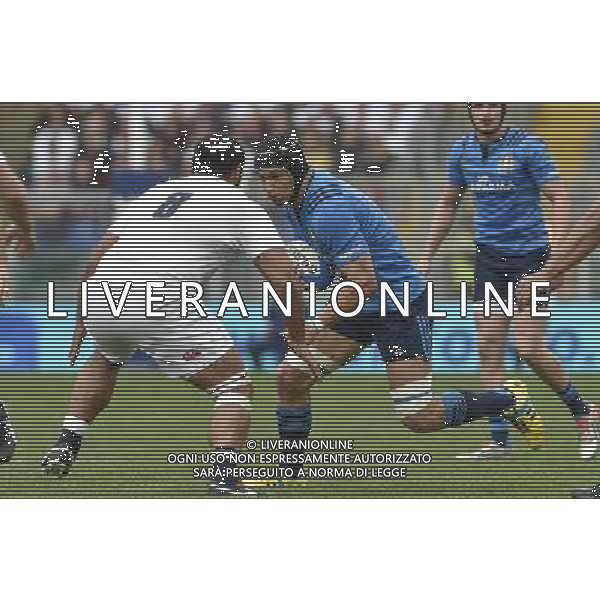 RBS 6 Nazioni Rugby 2016 2 giornata - Italia vs Inghilterra - Roma - 14.02.2016 - Stadio Olimpico - nella foto: Francesco Minto / Ph. Corradetti - Ag. Aldo Liverani sas