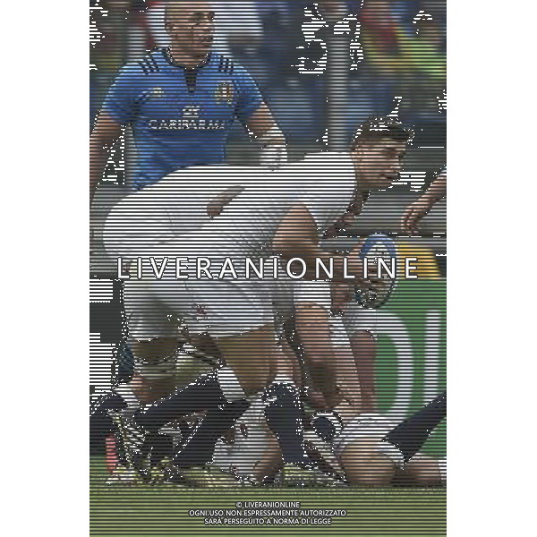 RBS 6 Nazioni Rugby 2016 2 giornata - Italia vs Inghilterra - Roma - 14.02.2016 - Stadio Olimpico - nella foto: Ben Youngs / Ph. Corradetti - Ag. Aldo Liverani sas