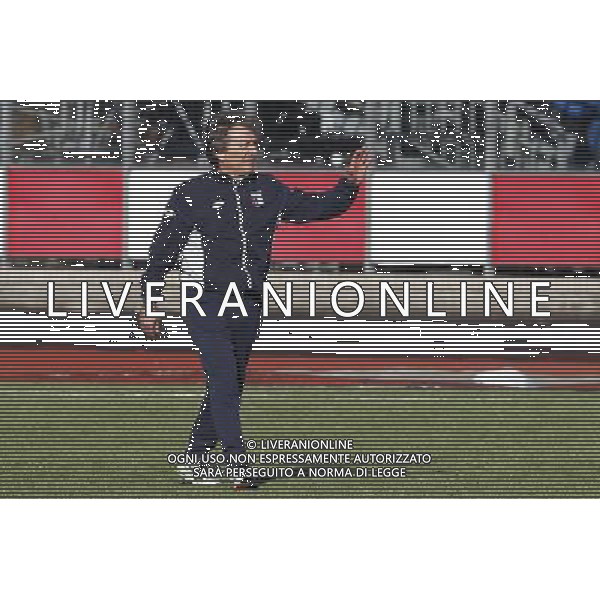 RIMINI vs ROBUR SIENA, Campionato di Calcio Lega Pro, Girone B, 22» giornata, 14/02/2016, nella foto: L\'ALLENATORE LEONARDO ACORI, ph.CLAUDIO ZAMAGNI/AGENZIA ALDO LIVERANI S.A.S.