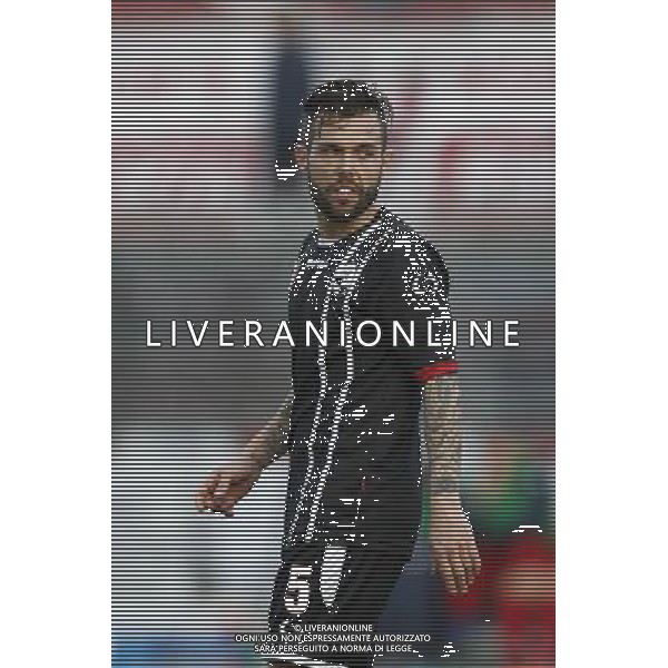 RIMINI vs ROBUR SIENA, Campionato di Calcio Lega Pro, Girone B, 22» giornata, 14/02/2016, nella foto: BURRAI SALVATORE, ph.CLAUDIO ZAMAGNI/AGENZIA ALDO LIVERANI S.A.S.