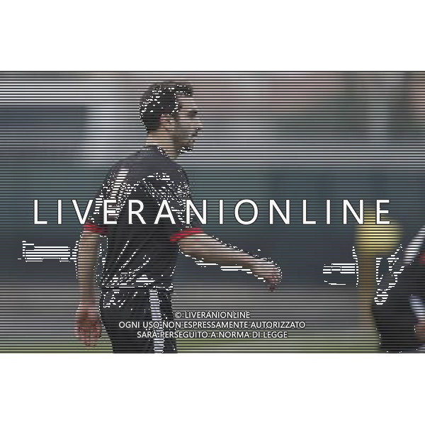 RIMINI vs ROBUR SIENA, Campionato di Calcio Lega Pro, Girone B, 22» giornata, 14/02/2016, nella foto: CELIENTO DANIELE, AFFATICATO, ph.CLAUDIO ZAMAGNI/AGENZIA ALDO LIVERANI S.A.S.