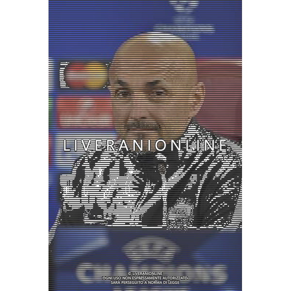 ROMA TRIGORIA CONFERENZA STAMPA CHAMPIONS LEAGUE 16-02-2016 NELLA FOTO LUCIANO SPALLETTI AG ALDO LIVERANI SAS