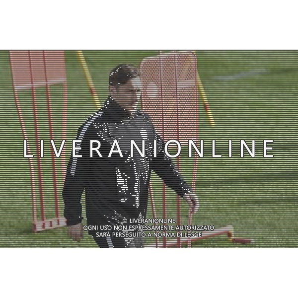 UEFA Champions League 2015-2016 Allenamento AS Roma Centro sportivo Fulvio Bernardini - nella foto: Francesco Totti / Ph. Corradetti - Ag. Aldo Liverani Sas
