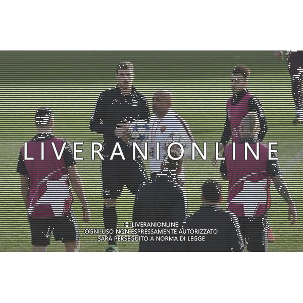 UEFA Champions League 2015-2016 Allenamento AS Roma Centro sportivo Fulvio Bernardini - nella foto: Luciano Spalletti / Ph. Corradetti - Ag. Aldo Liverani Sas