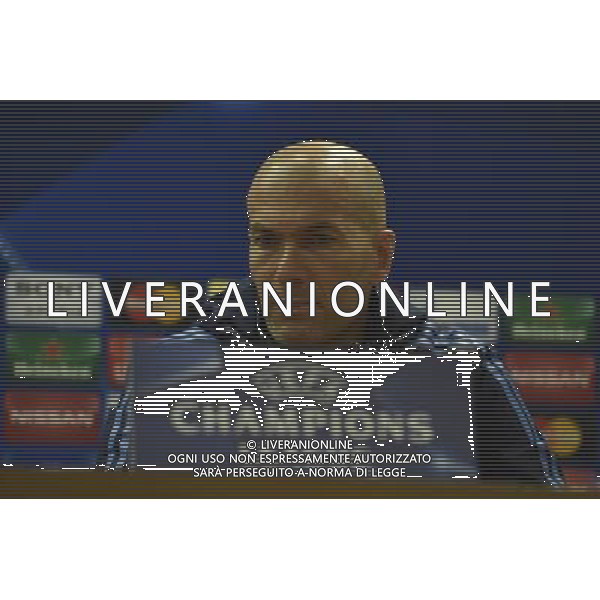 ROMA - CHAMPIONS LEAGUE CONFERENZA STAMPA REAL MADRID ZINEDINE ZIDANE E RONALDO NELLA FOTO ZINEDINE ZIDANE FOTO FABRIZIO CORRADETTI-AG ALDO LIVERANI SAS
