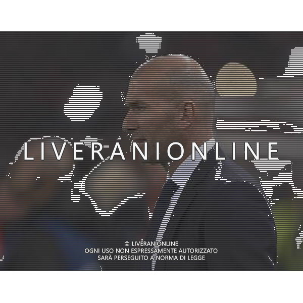 UEFA Champions League 2015-2016 ottavi di finale - Roma 17.02.2016 - AS Roma vs Real Madrid - nella foto: zinedine zidane / Ph. Corradetti - Ag. Aldo Liverani Sas / AGENZIA ALDO LIVERANI SAS 