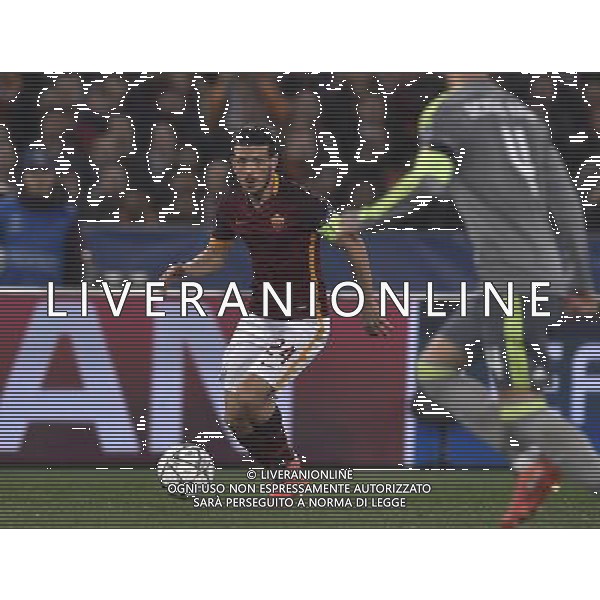 UEFA Champions League 2015-2016 ottavi di finale - Roma 17.02.2016 - AS Roma vs Real Madrid - nella foto: florenzi / Ph. Corradetti - Ag. Aldo Liverani Sas / AGENZIA ALDO LIVERANI SAS 