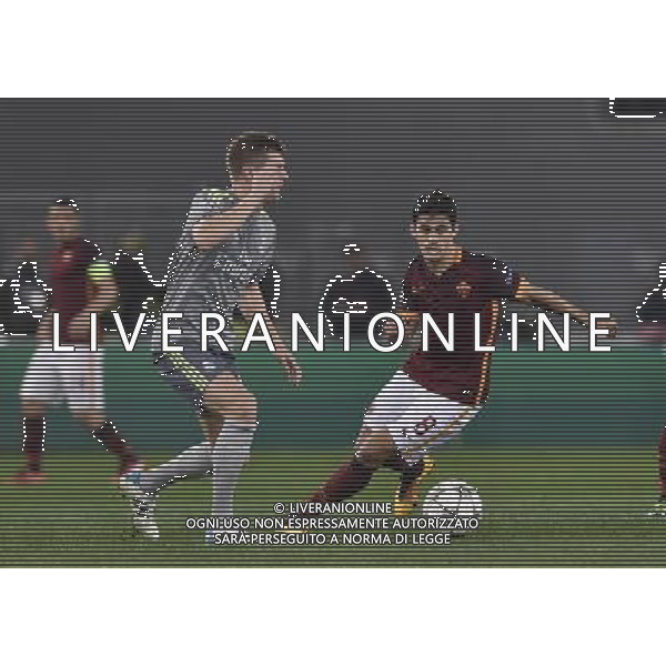UEFA Champions League 2015-2016 ottavi di finale - Roma 17.02.2016 - AS Roma vs Real Madrid - nella foto: Diego Perotti / Ph. Corradetti - Ag. Aldo Liverani Sas / AGENZIA ALDO LIVERANI SAS 
