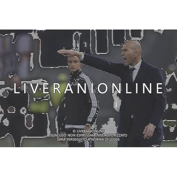 UEFA Champions League 2015-2016 ottavi di finale - Roma 17.02.2016 - AS Roma vs Real Madrid - nella foto: Zinedine Zidane / Ph. Corradetti - Ag. Aldo Liverani Sas / AGENZIA ALDO LIVERANI SAS 