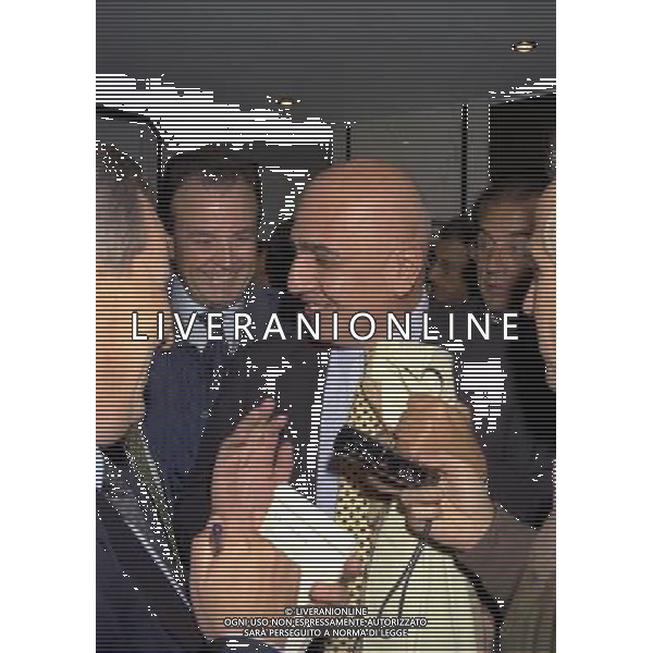 19-12-1996 MILANO LEGA CALCIO VIA ROSSELLINI- ASSEMBLEA PRESIDENTI NELLA FOTO ADRIANO GALLIANI AG ALDO LIVERANI SAS