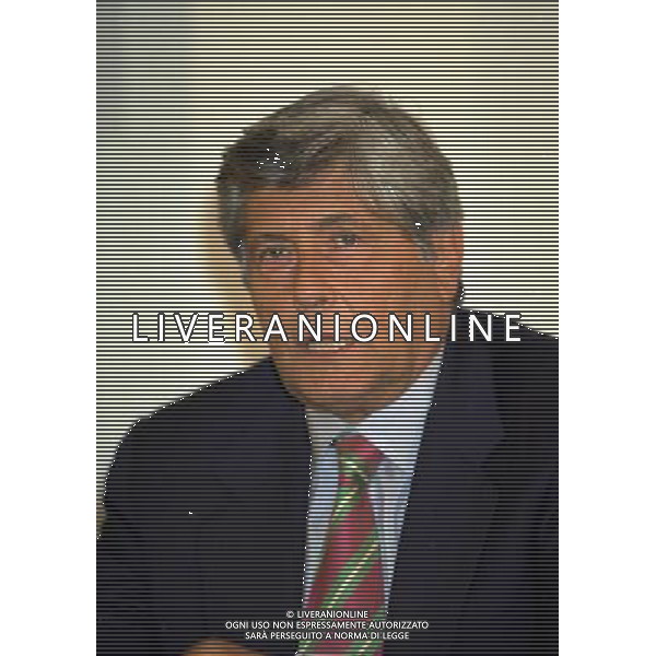 19-12-1996 MILANO LEGA CALCIO VIA ROSSELLINI- ASSEMBLEA PRESIDENTI NELLA FOTO LUCIANO NIZZOLA AG ALDO LIVERANI SAS