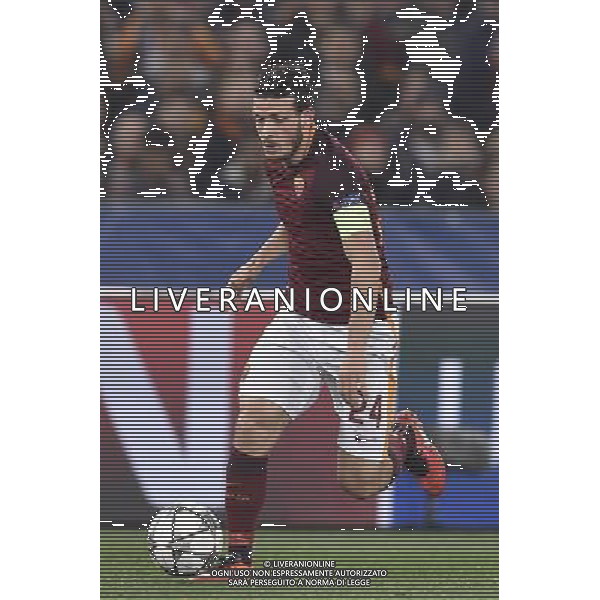 UEFA Champions League 2015-2016 ottavi di finale - Roma 17.02.2016 - AS Roma vs Real Madrid - nella foto: Alessandro Florenzi / Ph. Corradetti - Ag. Aldo Liverani Sas / AGENZIA ALDO LIVERANI SAS 