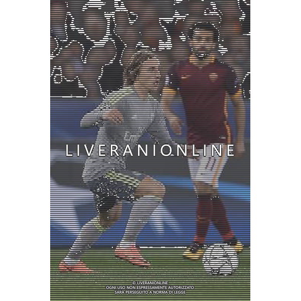 UEFA Champions League 2015-2016 ottavi di finale - Roma 17.02.2016 - AS Roma vs Real Madrid - nella foto: Luka Modric / Ph. Corradetti - Ag. Aldo Liverani Sas / AGENZIA ALDO LIVERANI SAS 