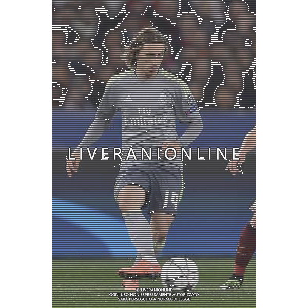 UEFA Champions League 2015-2016 ottavi di finale - Roma 17.02.2016 - AS Roma vs Real Madrid - nella foto: Luka Modric / Ph. Corradetti - Ag. Aldo Liverani Sas / AGENZIA ALDO LIVERANI SAS 