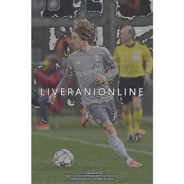 UEFA Champions League 2015-2016 ottavi di finale - Roma 17.02.2016 - AS Roma vs Real Madrid - nella foto: Luka Modric / Ph. Corradetti - Ag. Aldo Liverani Sas / AGENZIA ALDO LIVERANI SAS 