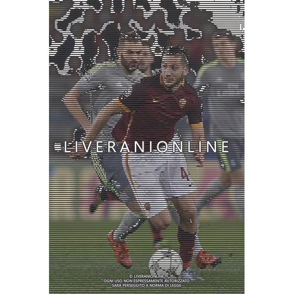 UEFA Champions League 2015-2016 ottavi di finale - Roma 17.02.2016 - AS Roma vs Real Madrid - nella foto: Kostantinos Manolas / Ph. Corradetti - Ag. Aldo Liverani Sas / AGENZIA ALDO LIVERANI SAS 
