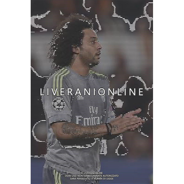 UEFA Champions League 2015-2016 ottavi di finale - Roma 17.02.2016 - AS Roma vs Real Madrid - nella foto: Marcelo / Ph. Corradetti - Ag. Aldo Liverani Sas / AGENZIA ALDO LIVERANI SAS 