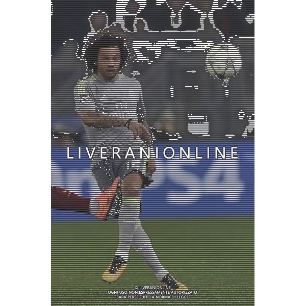 UEFA Champions League 2015-2016 ottavi di finale - Roma 17.02.2016 - AS Roma vs Real Madrid - nella foto: Marcelo / Ph. Corradetti - Ag. Aldo Liverani Sas / AGENZIA ALDO LIVERANI SAS 