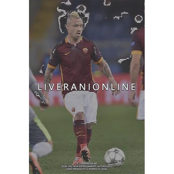 UEFA Champions League 2015-2016 ottavi di finale - Roma 17.02.2016 - AS Roma vs Real Madrid - nella foto: Radja Nainggolan / Ph. Corradetti - Ag. Aldo Liverani Sas / AGENZIA ALDO LIVERANI SAS 