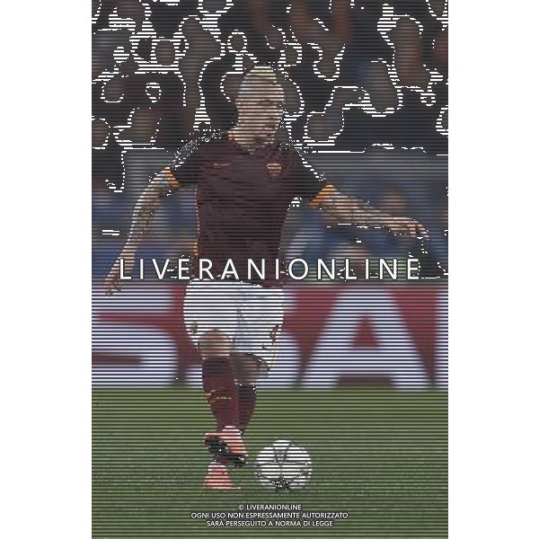 UEFA Champions League 2015-2016 ottavi di finale - Roma 17.02.2016 - AS Roma vs Real Madrid - nella foto: Radja Nainggolan / Ph. Corradetti - Ag. Aldo Liverani Sas / AGENZIA ALDO LIVERANI SAS 