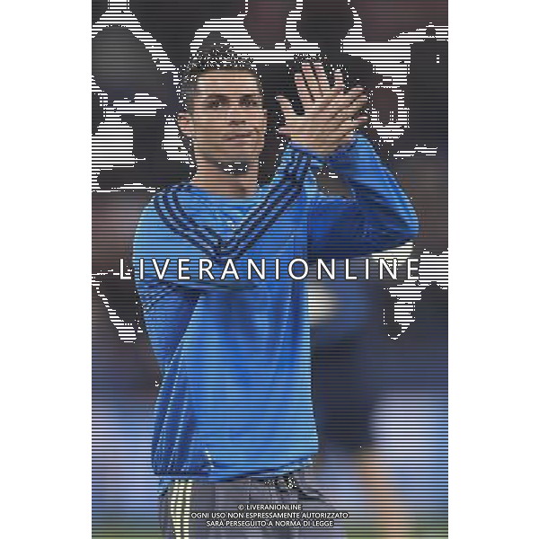 UEFA Champions League 2015-2016 ottavi di finale - Roma 17.02.2016 - AS Roma vs Real Madrid - nella foto: Cristiano Ronaldo / Ph. Corradetti - Ag. Aldo Liverani Sas / AGENZIA ALDO LIVERANI SAS 