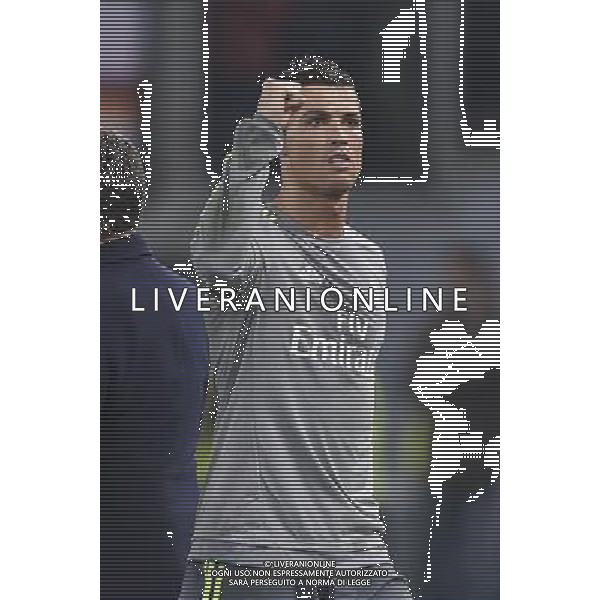 UEFA Champions League 2015-2016 ottavi di finale - Roma 17.02.2016 - AS Roma vs Real Madrid - nella foto: Cristiano Ronaldo / Ph. Corradetti - Ag. Aldo Liverani Sas / AGENZIA ALDO LIVERANI SAS 