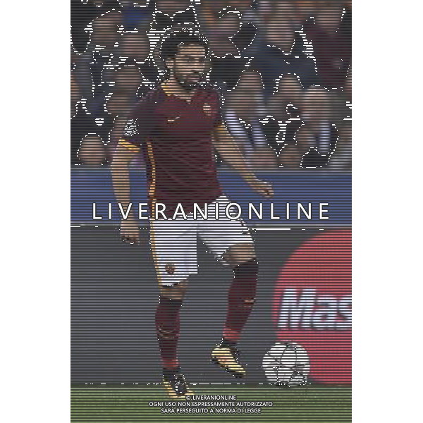 UEFA Champions League 2015-2016 ottavi di finale - Roma 17.02.2016 - AS Roma vs Real Madrid - nella foto: Mohamed Salah / Ph. Corradetti - Ag. Aldo Liverani Sas / AGENZIA ALDO LIVERANI SAS 