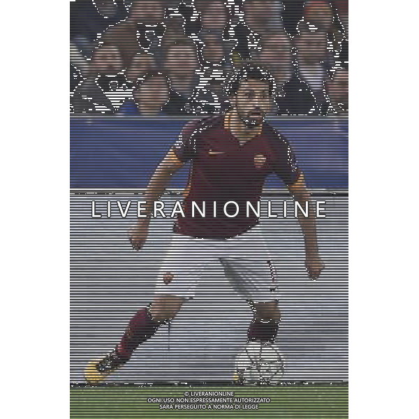 UEFA Champions League 2015-2016 ottavi di finale - Roma 17.02.2016 - AS Roma vs Real Madrid - nella foto: Mohamed Salah / Ph. Corradetti - Ag. Aldo Liverani Sas / AGENZIA ALDO LIVERANI SAS 