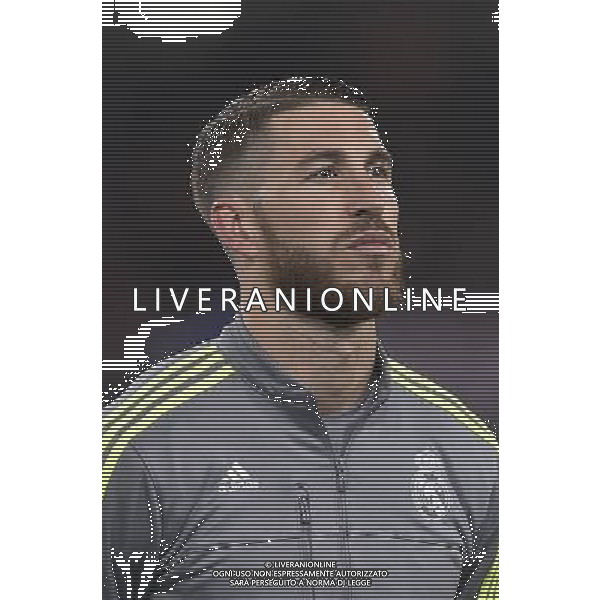 UEFA Champions League 2015-2016 ottavi di finale - Roma 17.02.2016 - AS Roma vs Real Madrid - nella foto: Sergio Ramos / Ph. Corradetti - Ag. Aldo Liverani Sas / AGENZIA ALDO LIVERANI SAS 
