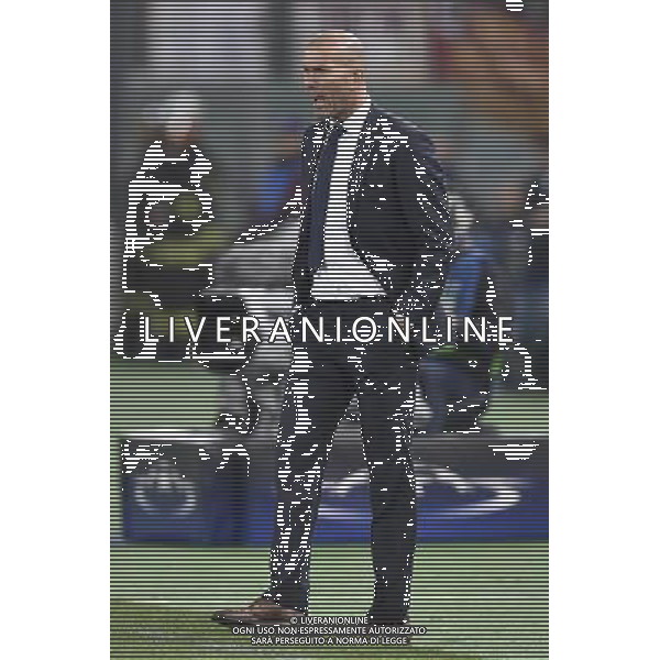 UEFA Champions League 2015-2016 ottavi di finale - Roma 17.02.2016 - AS Roma vs Real Madrid - nella foto: Zinedine Zidane / Ph. Corradetti - Ag. Aldo Liverani Sas / AGENZIA ALDO LIVERANI SAS 