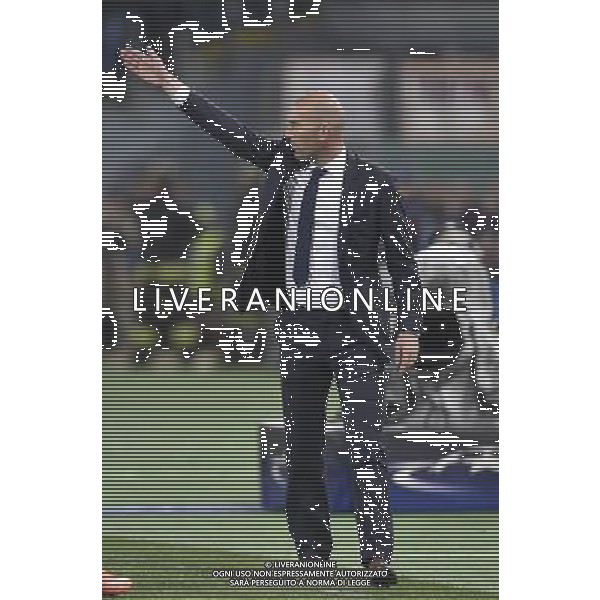 UEFA Champions League 2015-2016 ottavi di finale - Roma 17.02.2016 - AS Roma vs Real Madrid - nella foto: Zinedine Zidane / Ph. Corradetti - Ag. Aldo Liverani Sas / AGENZIA ALDO LIVERANI SAS 