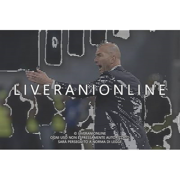 UEFA Champions League 2015-2016 ottavi di finale - Roma 17.02.2016 - AS Roma vs Real Madrid - nella foto: Zinedine Zidane / Ph. Corradetti - Ag. Aldo Liverani Sas / AGENZIA ALDO LIVERANI SAS 