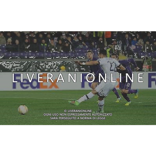 UEFA Europa League 2015/2016 Sedicesimi di Finale Firenze - 18.02.2016 Fiorentina-Tottenham Nella Foto:chadli gol /Ph.Vitez-Ag. Aldo Liverani