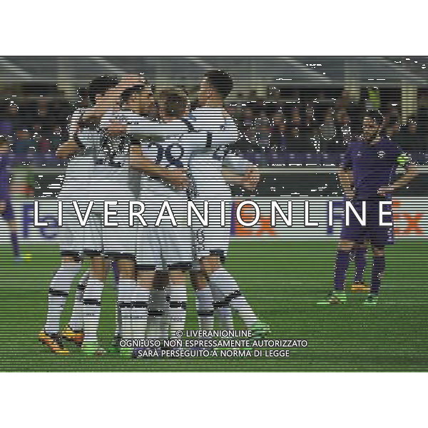 UEFA Europa League 2015/2016 Sedicesimi di Finale Firenze - 18.02.2016 Fiorentina-Tottenham Nella Foto:chadli esulta /Ph.Vitez-Ag. Aldo Liverani