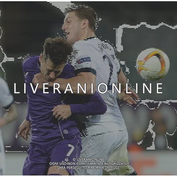 UEFA Europa League 2015/2016 Sedicesimi di Finale Firenze - 18.02.2016 Fiorentina-Tottenham Nella Foto:zarate-wimmer /Ph.Vitez-Ag. Aldo Liverani